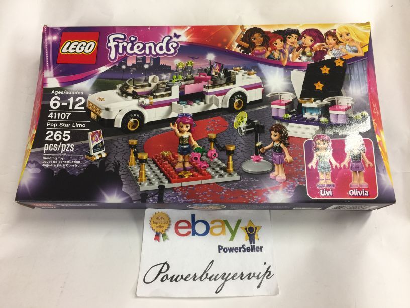 NEW Lego Friends LEGO 41107 Pop Star Limo Set Building Toy No Sales Tax